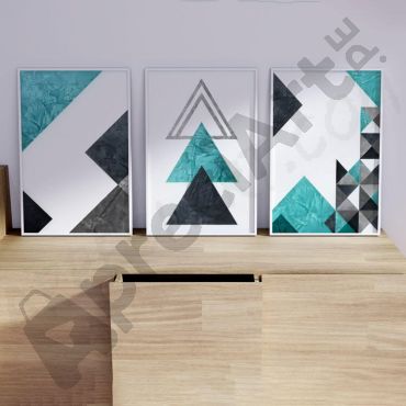 Cuadros para Sala - Formas en Equilibrio