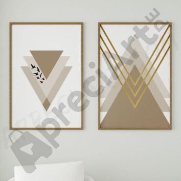 Cuadros para Sala - Modernidad Triangular