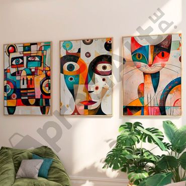 Arte Digital (IA) - Arquitecturas del Ser - Set de 3 - V3