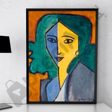Cuadros de Famosos - Lydia Delectorskaya de Henri Matisse