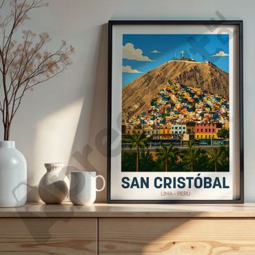 Cuadros de Lima - San Cristóbal