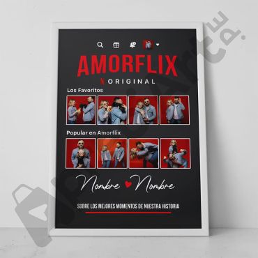 Cuadros de Netflix - Amorflix Original
