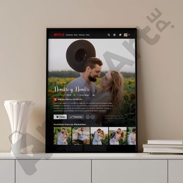 Cuadros de Netflix - Nuestra Historia de Amor