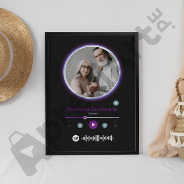 Cuadros de Spotify – Mi Lugar Favorito Eres Tú