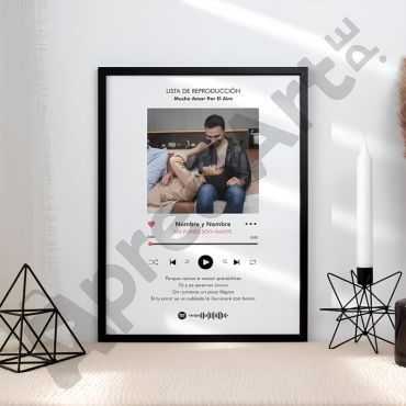 Cuadros de Spotify – Nuestra Playlist Favorita