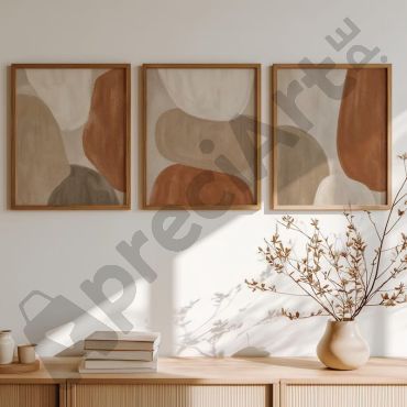 Cuadros Abstractos - Atelier de Arena - Set de 3
