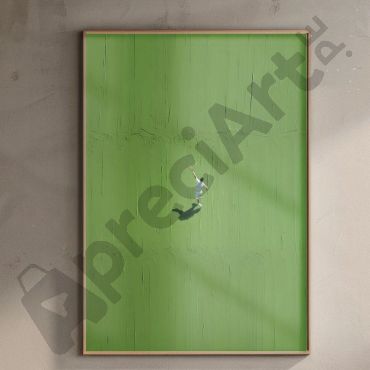 Cuadros Minimalistas - Cancha Verde