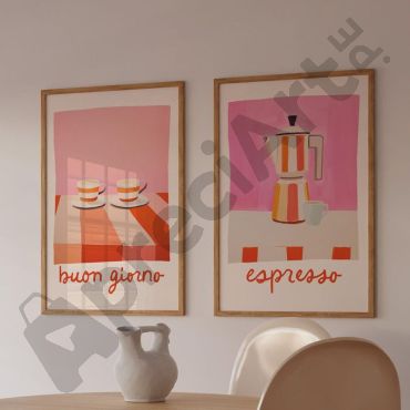 Cuadros para Comedor - Dolce Vita - Set de 2