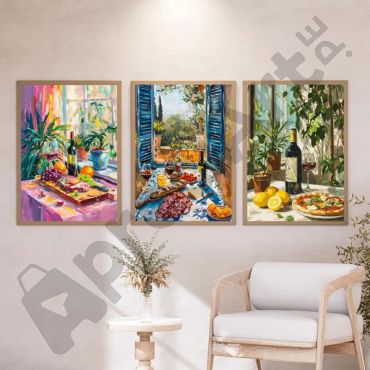 Cuadros para Comedor - Sabores de la Toscana