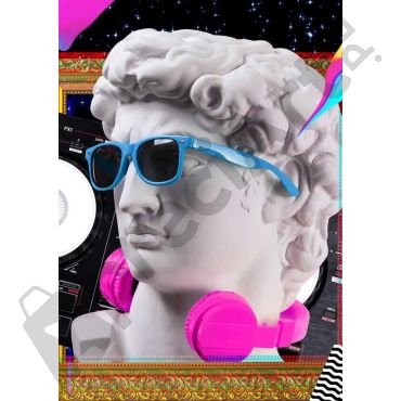 Póster Aesthetic - Escultura con Estilo