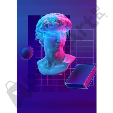 Póster Aesthetic - Futurismo Clásico