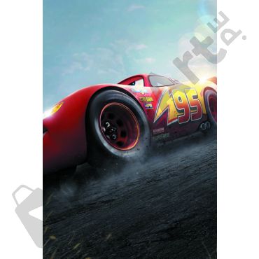 Póster de Cars - Rayo Mcqueen al límite