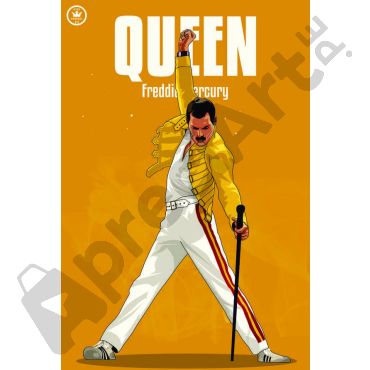 Póster de Queen - Leyenda en Escena