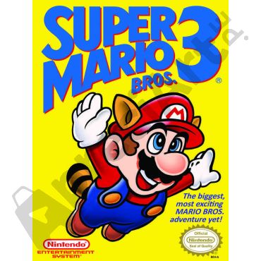 Póster Mario Bros - Super Mario 3