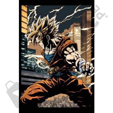 Pósters de Dragon Ball - Goku Super Saiyajin