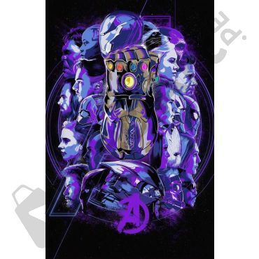 Pósters de los Avengers - El Poder de las Gemas