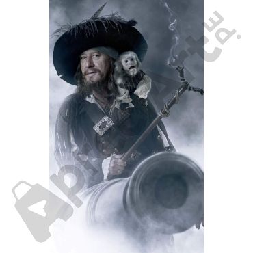 Pósters de los Piratas del Caribe - Barbossa