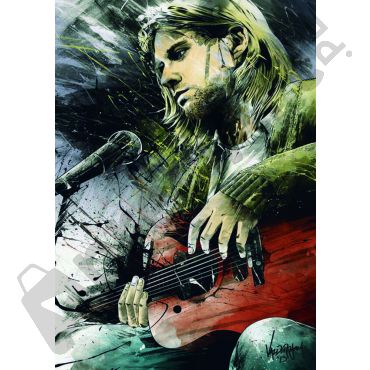Pósters de Nirvana - Kurt Cobain