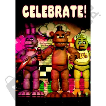 Póster de Five Nights at Freddy's - Celebrate