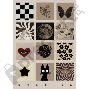 Pósters Aesthetic - Angevil