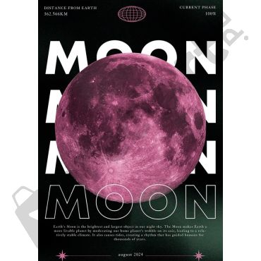 Pósters Aesthetic - Moon