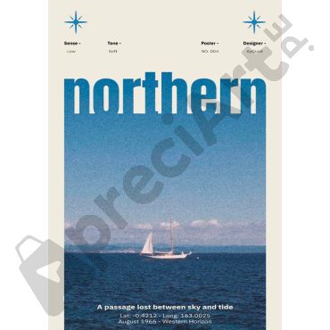 Pósters Aesthetic - Northern
