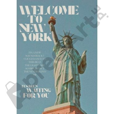 Pósters Aesthetic - Welcome to New York