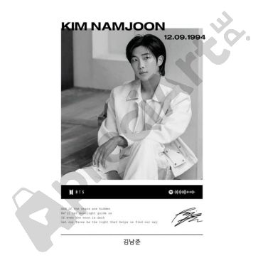 Pósters de BTS -  Kim Namjoom