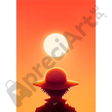 Pósters de One Piece - Atardecer