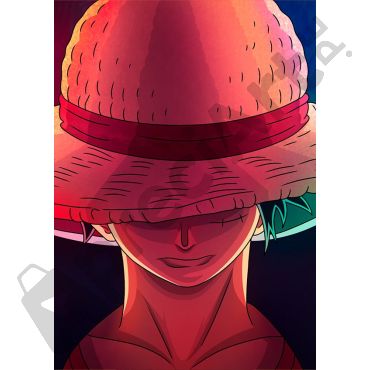 Pósters de One Piece - Capitán Luffy