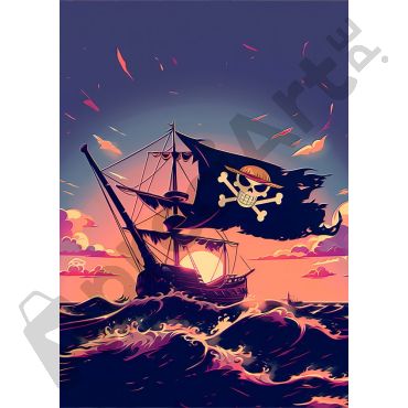 Pósters de One Piece - Mar Azul