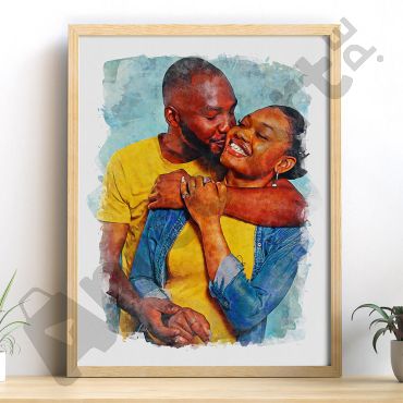 Cuadros Personalizados - Acuarela de tu foto