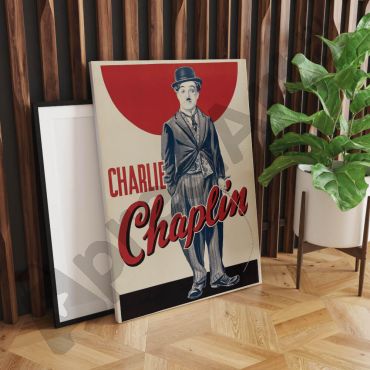 Cuadros de Famosos - Charlie Chaplin - El Genio del Cine Mudo