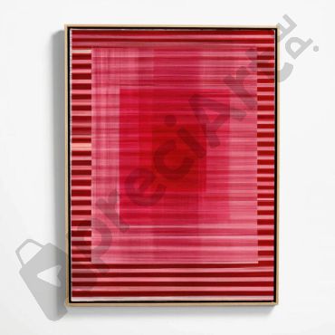 cuadro abstracto rojo