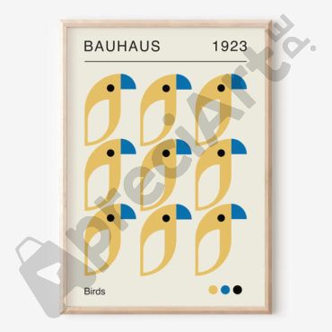 Cuadro Bauhaus - Pájaros 1923