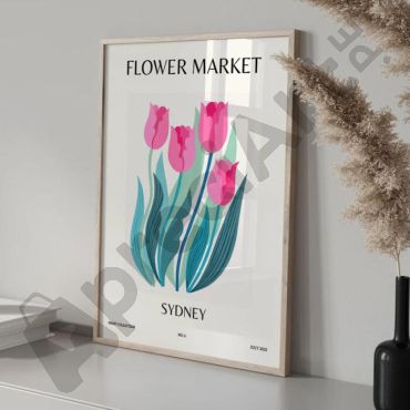 cuadro de flores de Sydney