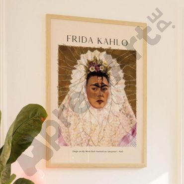 Cuadro de Frida Kahlo - Diego en mi Mente