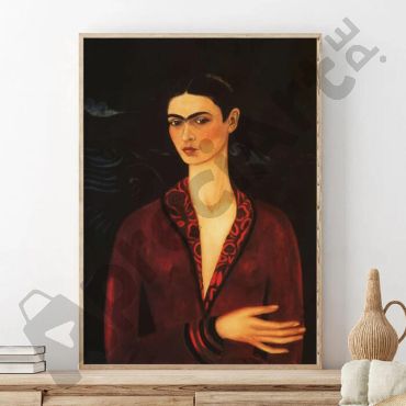 Cuadro de Frida Kahlo - El Autorretrato