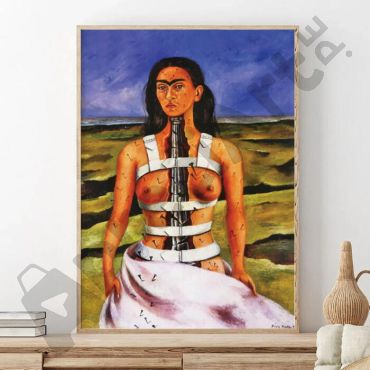 Cuadro de Frida Kahlo - La Columna Rota