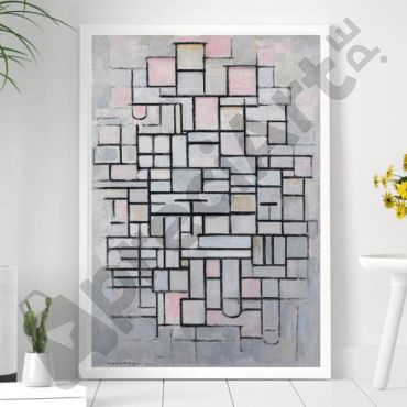 cuadro de piet mondrian composicion n° iv