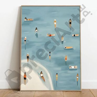 Cuadro de Playa de Verano