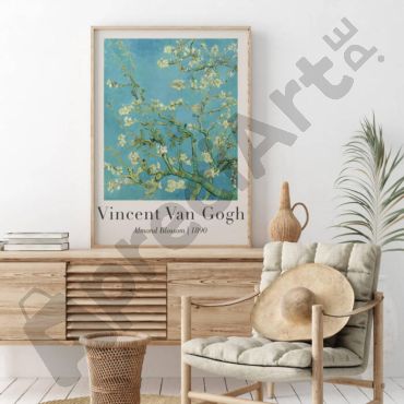 Cuadro De Vincent Van Gogh - Almond Blossom