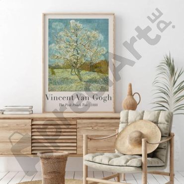 Cuadro De Vincent Van Gogh -  El Melocotonero