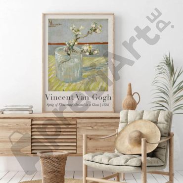 Cuadro De Vincent Van Gogh - Ramo de Flores en un Jarrón