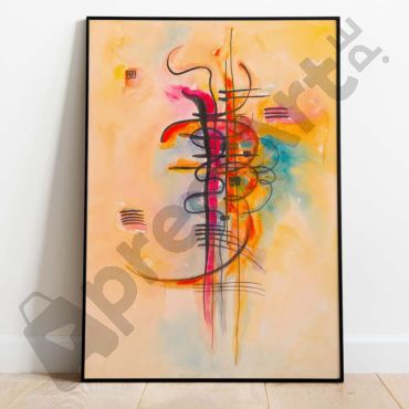 cuadro de wassily kandinsky wasserfarbe nr 325