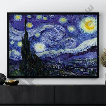 Cuadros de Famosos -  Noche Estrellada de Van Gogh