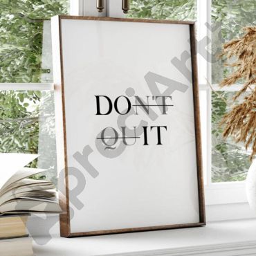 cuadros con frases positivas do it