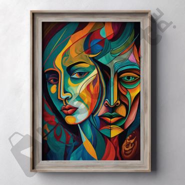 Cuadros de Pablo Picasso - Retratos Coloridos