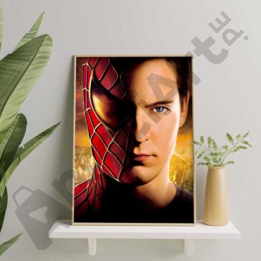 Cuadros de Peliculas - Peter Parker Spiderman 2002