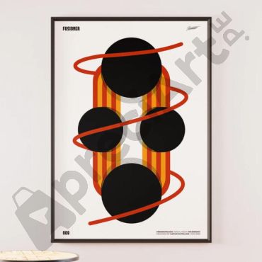 cuadros decorativos arte geometrico circulos y lineas